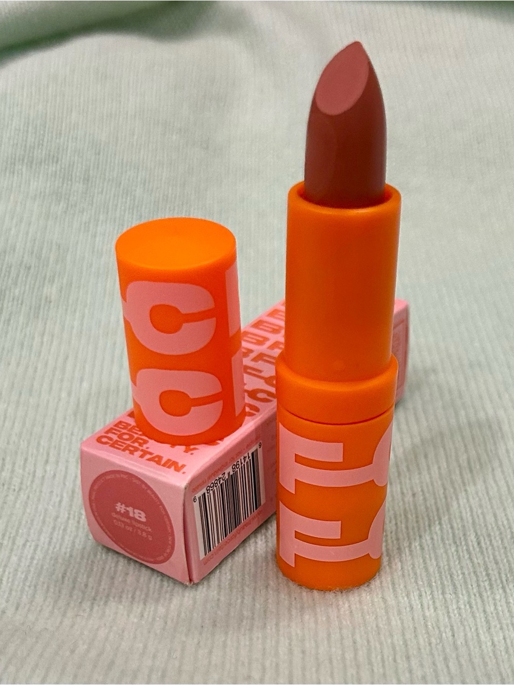 Beauty For Certain Lipstick with Pink Box - Neutral Mauve Shade